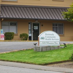 Peninsula Community Health Services - PCHS Wheaton is located at the intersection of Wheaton Way and Cherry Avenue.