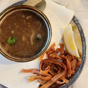 One Lebanese Cuisine - Lentil soup - Mediterranean Near Me - Weston, Florida
