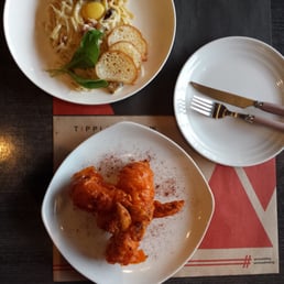 Tipple Carbonara and Volcanic Wings Tipple Carbonara and Volcanic Wings