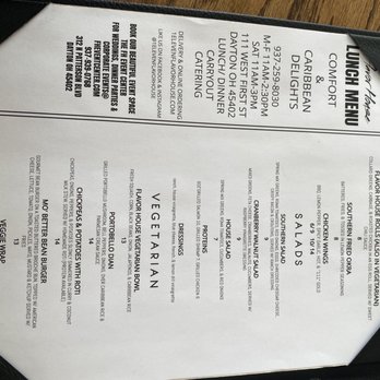 1Eleven Flavor House - Menu - Caribbean Near Me - Dayton, Ohio 1Eleven Flavor House - Menu - Caribbean Near Me - Dayton, Ohio