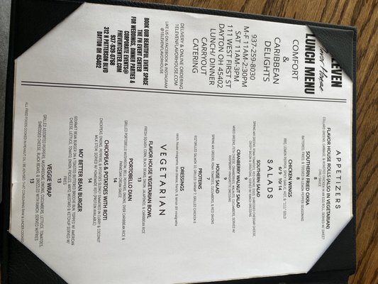 Menu photo 4 1Eleven Flavor House Dayton, OH Menu photo 4 1Eleven Flavor House Dayton, OH