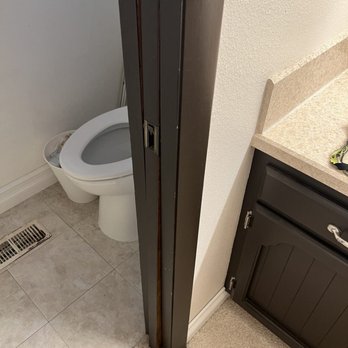 ATService Handyman Seattle - Pocket Door Track replacement Before - ATService Handyman Seattle & Bellevue - Hire now! - Handyman Near Me ATService Handyman Seattle - Pocket Door Track replacement Before - ATService Handyman Seattle & Bellevue - Hire now! - Handyman Near Me