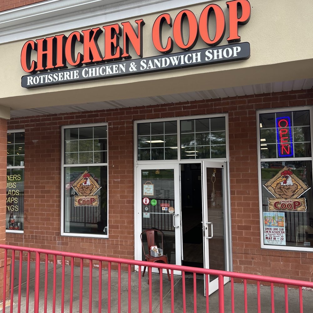 Chicken And Burgers - the front of the restaurant - Chicken Wings Near Me - Baldwin Place, New York Chicken And Burgers - the front of the restaurant - Chicken Wings Near Me - Baldwin Place, New York