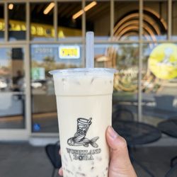 Wushiland Boba - Valencia - Green Milk Tea / 奶茶