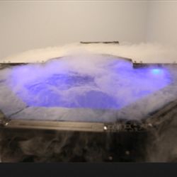 Infinity Wellness - Whole body cryo sauna!  It's chilly!!!!!