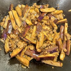 IOG Supermarket - Szechuan Style Japanese Eggplant w/ Minced Pork