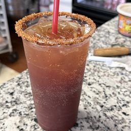 Refreshing and delicious Michelada! So good with some tacos! Refreshing and delicious Michelada! So good with some tacos!