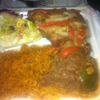 Drelyse African Restaurant - Jollof rice with chicken..made it all the way back to Atlanta :) - African Near Me - Columbus, Ohio Drelyse African Restaurant - Jollof rice with chicken..made it all the way back to Atlanta :) - African Near Me - Columbus, Ohio