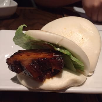 IPPUDO NY - Wow! Delicious pork steamed bun. $9 for two. So flavorful and the spicy mayo sauce was bomb! - Ramen Near Me - New York, New York