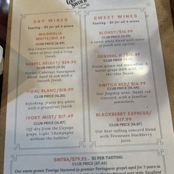 Grinder's Switch Winery - Wineries Near Me - Nashville, Tennessee