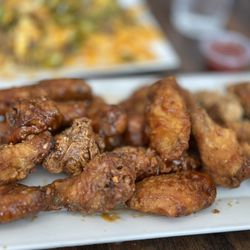 Krave Asian Fusion Restaurant - Chicken wings, lemon pepper, soy garlic