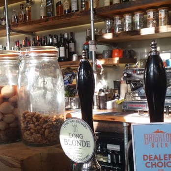 The Cyclist Refreshment Room - From the bar. - Cafes Near Me - Brighton, BNH