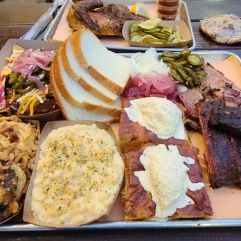 Station One Smokehouse - a platter of food - Barbeque Near Me - Plainfield, Illinois