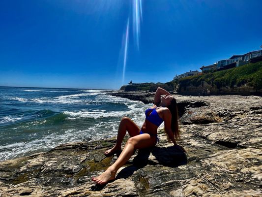 Natural Bridges State Beach by null