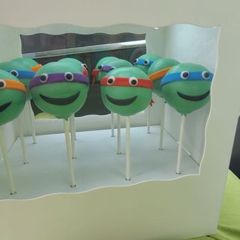 Sweet Selections - a display of teenage mutant turtles - Custom Cakes Near Me Sweet Selections - a display of teenage mutant turtles - Custom Cakes Near Me