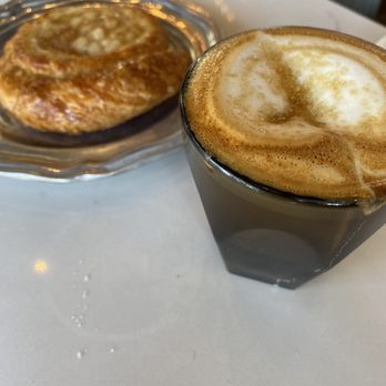 Better Buzz Coffee Hillcrest - Apple Pastry with a shot of coffee and milk. - Coffee & Tea Near Me - San Diego, California
