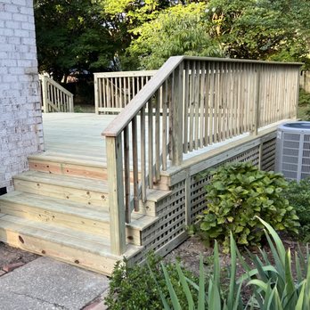 Champion Fences - the steps leading up to the deck - Fences & Gates Near Me - Norfolk, Virginia Champion Fences - the steps leading up to the deck - Fences & Gates Near Me - Norfolk, Virginia