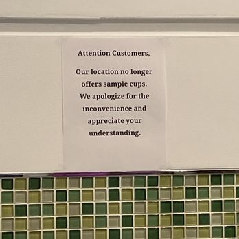 Yogurtland - This was posted on the wall - Ice Cream & Frozen Yogurt Near Me - Irvine, California Yogurtland - This was posted on the wall - Ice Cream & Frozen Yogurt Near Me - Irvine, California