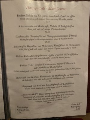 Menu photo 4 Gasthaus Krombach Berlin, BE Menu photo 4 Gasthaus Krombach Berlin, BE