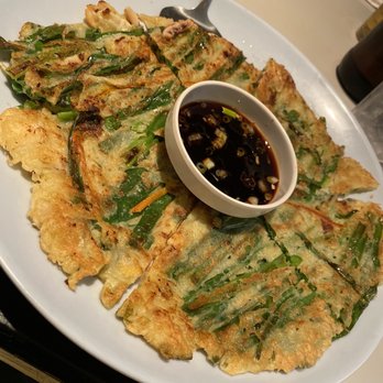 Yakiniku Seoul - Seafood green onion Jun $15.95 - Korean Near Me - Honolulu, Hawaii