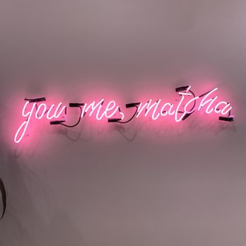 Holy Matcha - Neon sign - Tea Rooms Near Me - San Diego, California Holy Matcha - Neon sign - Tea Rooms Near Me - San Diego, California