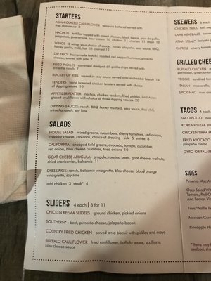 Menu photo 7 Graham St. Pub & Patio Charlotte, NC