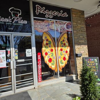 Grace's Place Pizzeria - The restaurant's front and entrance. Notice the pizza wings I write about in my review. - Pizza Near Me - Roanoke, Virginia Grace's Place Pizzeria - The restaurant's front and entrance. Notice the pizza wings I write about in my review. - Pizza Near Me - Roanoke, Virginia