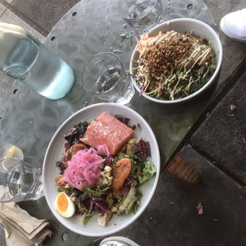 Local Tide - Salmon salad and Rockfish bowl. - Seafood Near Me - Seattle, Washington Local Tide - Salmon salad and Rockfish bowl. - Seafood Near Me - Seattle, Washington