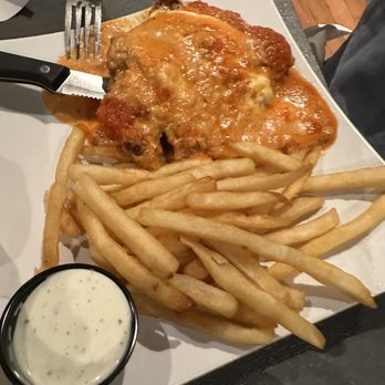 Yellow Brix Restaurant - chicken parm with fries - Seafood Near Me - Carlsbad, New Mexico Yellow Brix Restaurant - chicken parm with fries - Seafood Near Me - Carlsbad, New Mexico