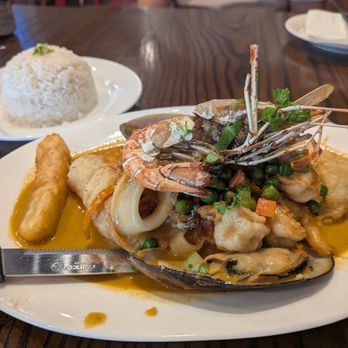 Higo Peru - Pescado a lo Macho - Peruvian Near Me - Rowland Heights, California
