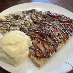 Strawberry Banana Crepe