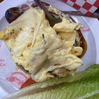 The Grilled Cheese & Crab Cake - Mac and cheese base(gluten free) - Sandwiches Near Me - Cocoa Beach, Florida The Grilled Cheese & Crab Cake - Mac and cheese base(gluten free) - Sandwiches Near Me - Cocoa Beach, Florida