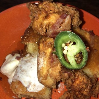 Eureka! - Brunch Menu- Chicken w/ Cornbread - American Near Me - Concord, California Eureka! - Brunch Menu- Chicken w/ Cornbread - American Near Me - Concord, California