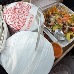 Romero Taco Truck - A bit hard to eat in the car.
