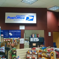 Chevron Food Mart - This Chevron has a full service contract US Post Office open M-F 7a to 7p, Sat 8a-4p.