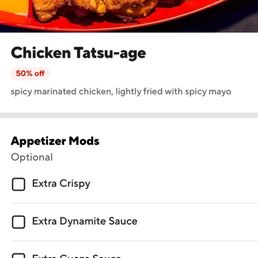 Chicken Tatsu-age