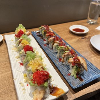 Amakara - Klondike Express Roll & California Deluxe Roll - Sushi Bars Near Me - Dublin, California