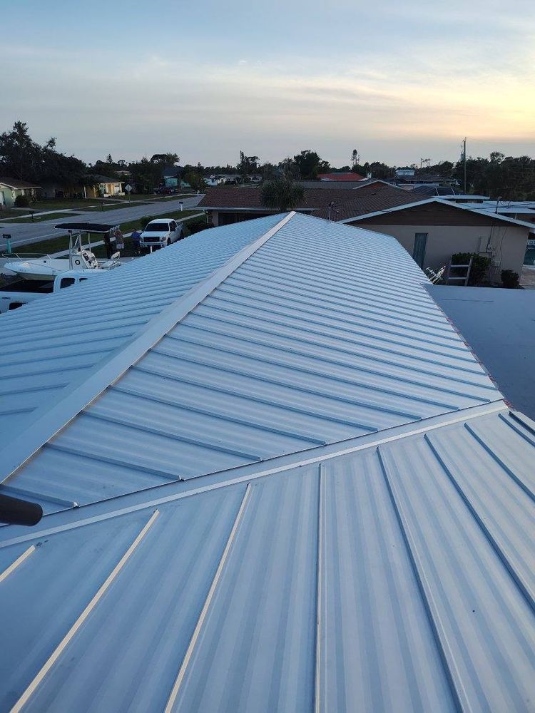 Slide of Weathered Roofing