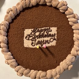 Chocolate mouse birthday cake! Chocolate mouse birthday cake!