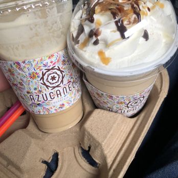 Azucanela - 20z Horchata latte, Horchata Frappe - Coffee & Tea Near Me - Hawthorne, California
