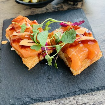 Seabutter - Crispy Salmon - Japanese Near Me - Beverly Hills, California Seabutter - Crispy Salmon - Japanese Near Me - Beverly Hills, California