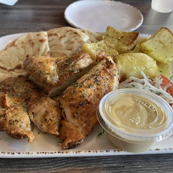 Nostimo - Greek roasted chicken - can you say yum!! - Greek Near Me - Arlington Heights, Illinois