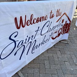 St. Charles Farmer’s Market - Signage on Main Street