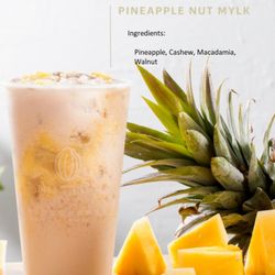 Nuttea - Pineapple Nut Mulk Smoothie