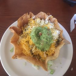 Nopalitos - Ground beef taco salad.