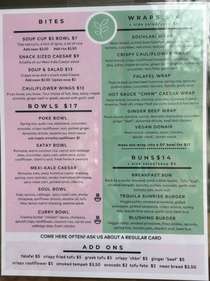 Menu photo 2 Sprout Plant Based Eatery Nelson, BC Menu photo 2 Sprout Plant Based Eatery Nelson, BC