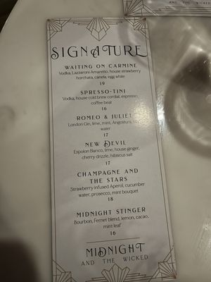 Menu photo 6 Midnight & The Wicked Philadelphia, PA