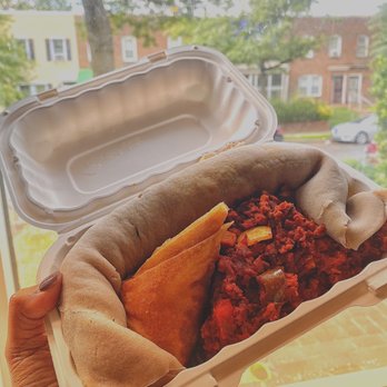 Heat Da Spot - Ethiopian style breakfast &veggie sambosa on side - SO GOOD - Coffee & Tea Near Me - Washington, DC, District of Columbia Heat Da Spot - Ethiopian style breakfast &veggie sambosa on side - SO GOOD - Coffee & Tea Near Me - Washington, DC, District of Columbia