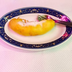 Asia Restaurant - Banana dessert, all part of their 3-course menu.