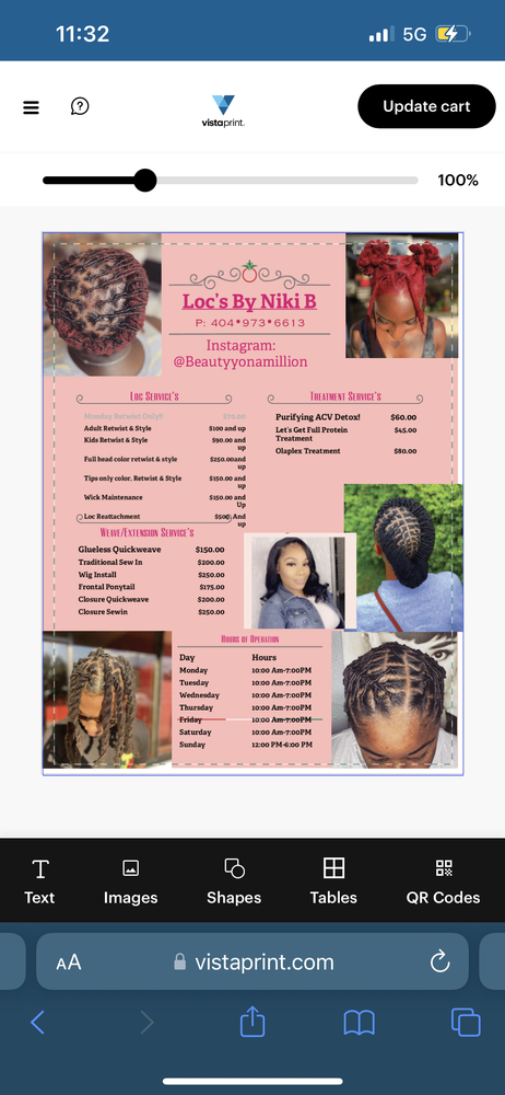 Loc’s By Nikki B Logo